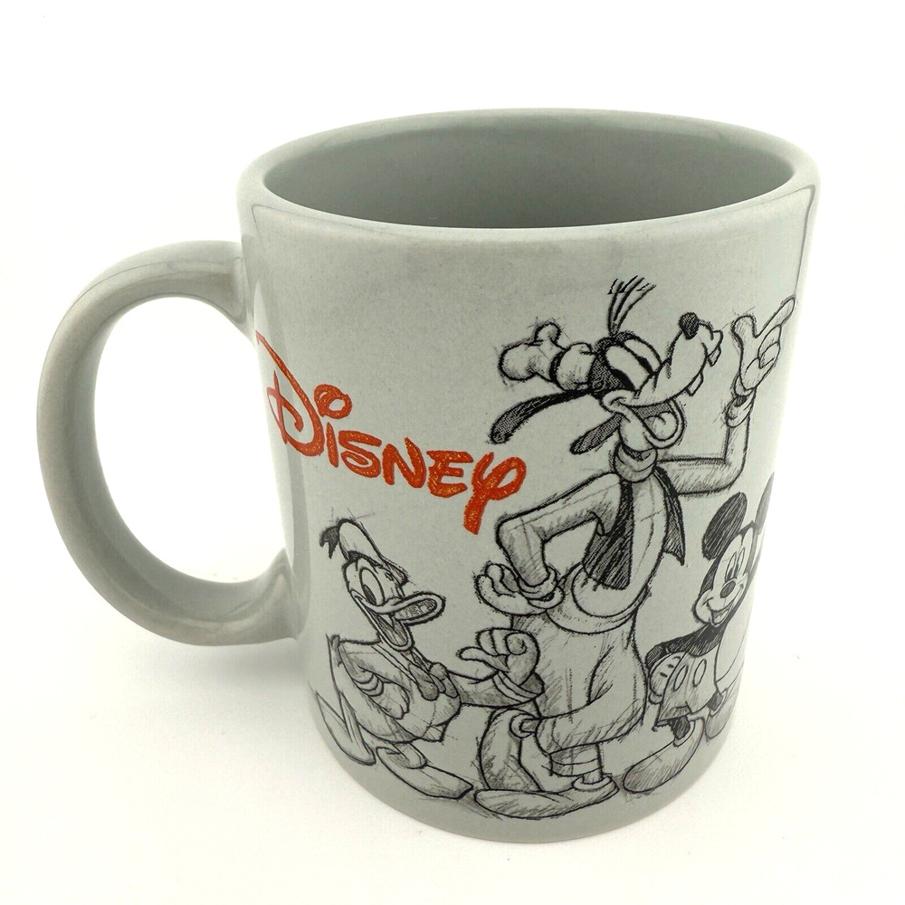 Disney Mickey And Friends By Jerry Leigh Gray Coffee Mug Donald Duck and Goofy